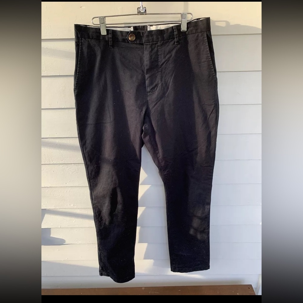 Proper Cloth Athletic Fit Navy Blue Black Pants Sz 32X32